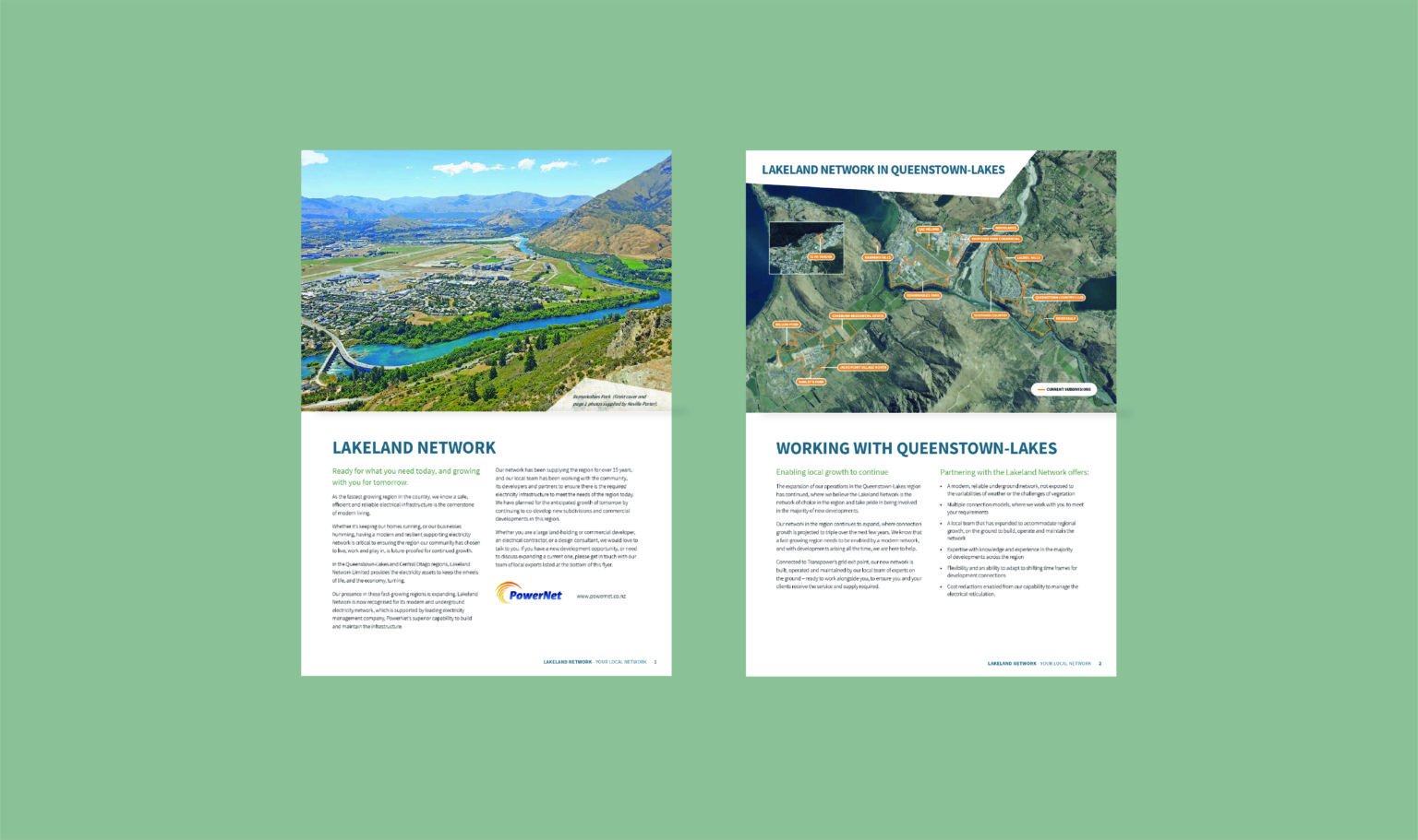 Talk Visual graphic design and publication layout